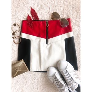 SHEIN Skirts - Zip front, color block skirt SHEIN Skirts - Zip front, color block skirt